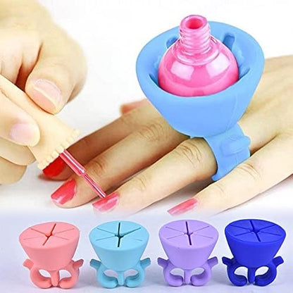 Home nail polish holder