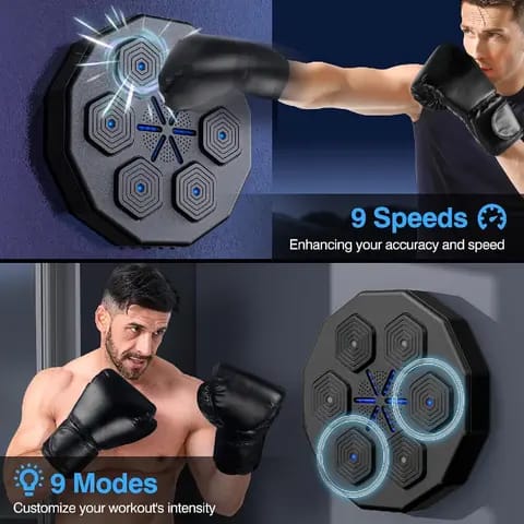 Boxing Training Machine Smart Music Wall Mounted Target LED