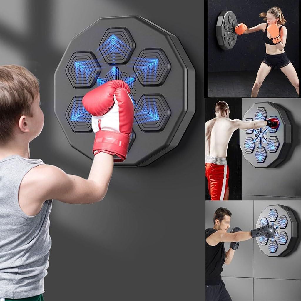 Boxing Training Machine Smart Music Wall Mounted Target LED