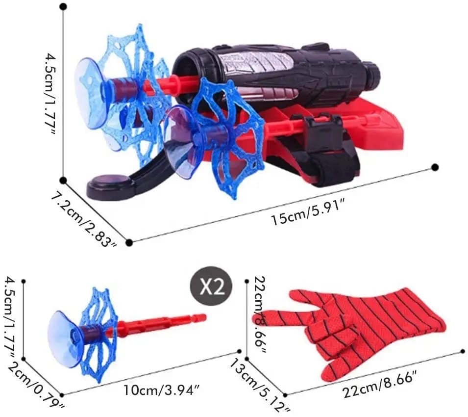 Spider man wristband launcher